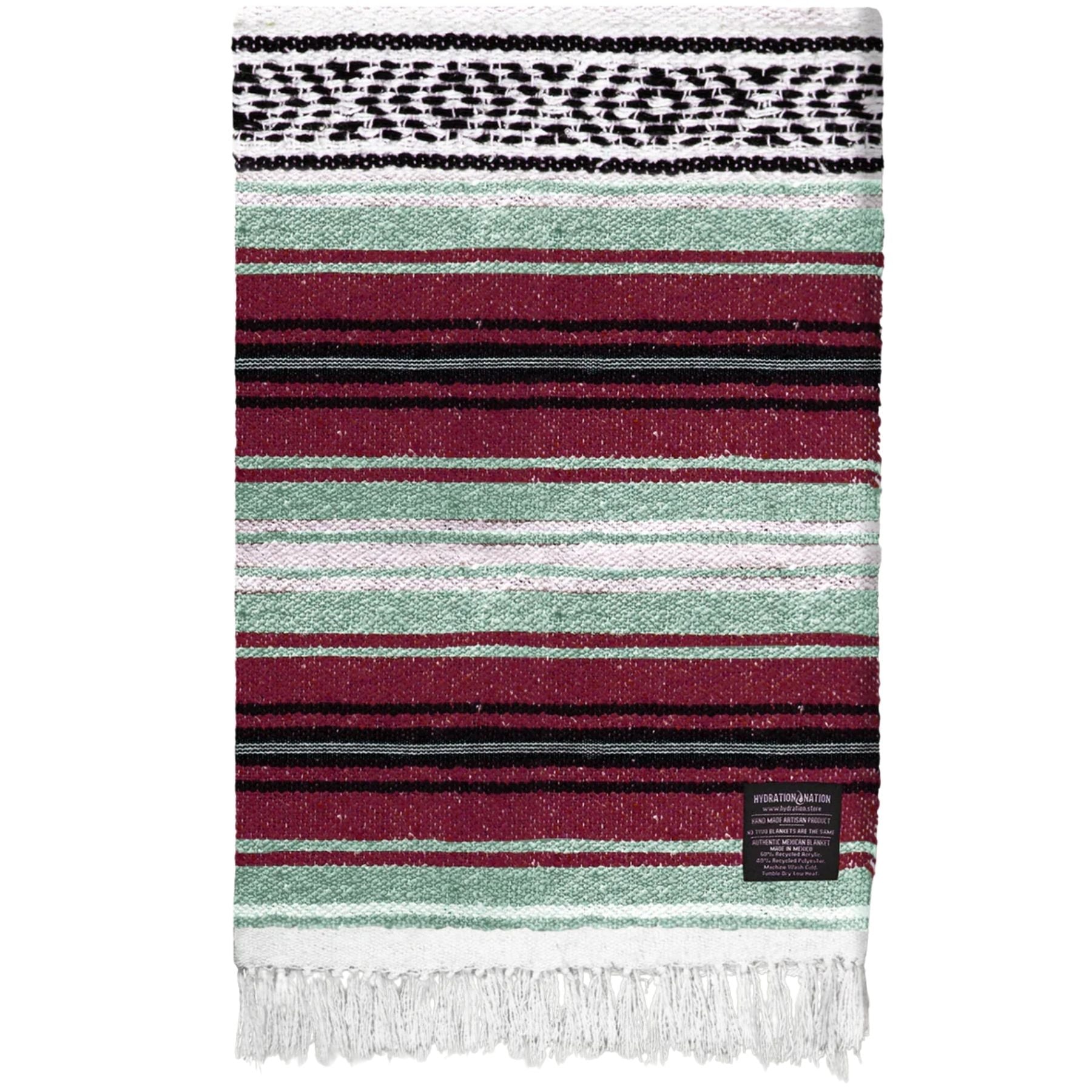 Hydration Nation Handcrafted Mexican Blanket - Miami Vice by Zulay Kitchen