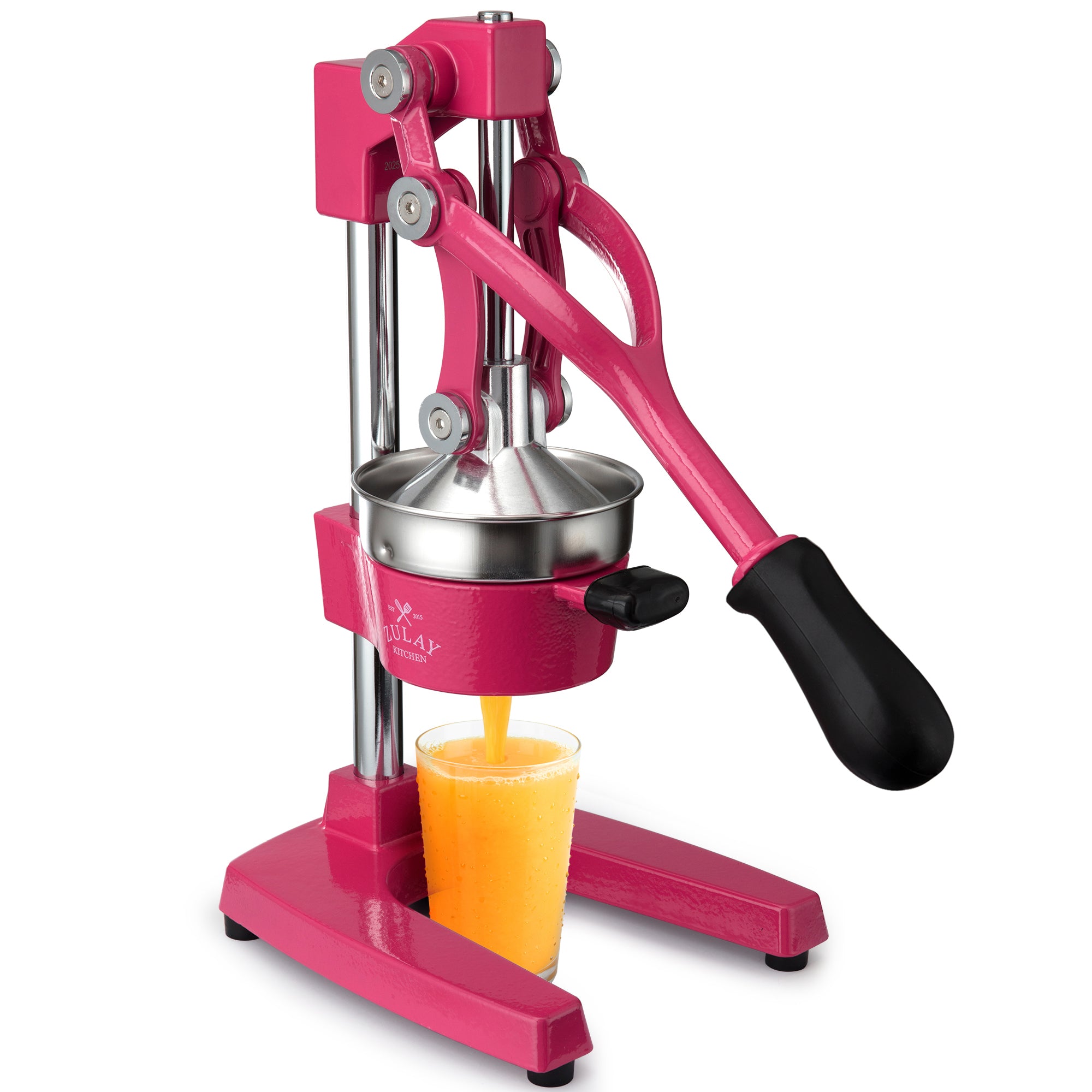 Cast Iron Juicer- Magenta by Zulay Kitchen 