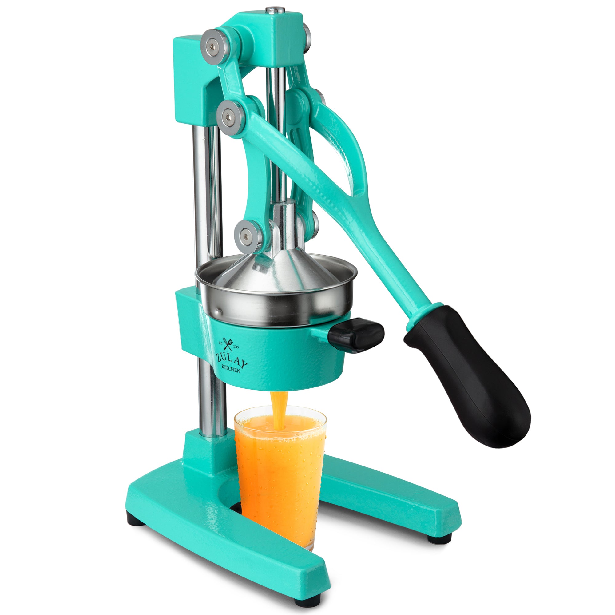Cast Iron Juicer- Teal by Zulay Kitchen 