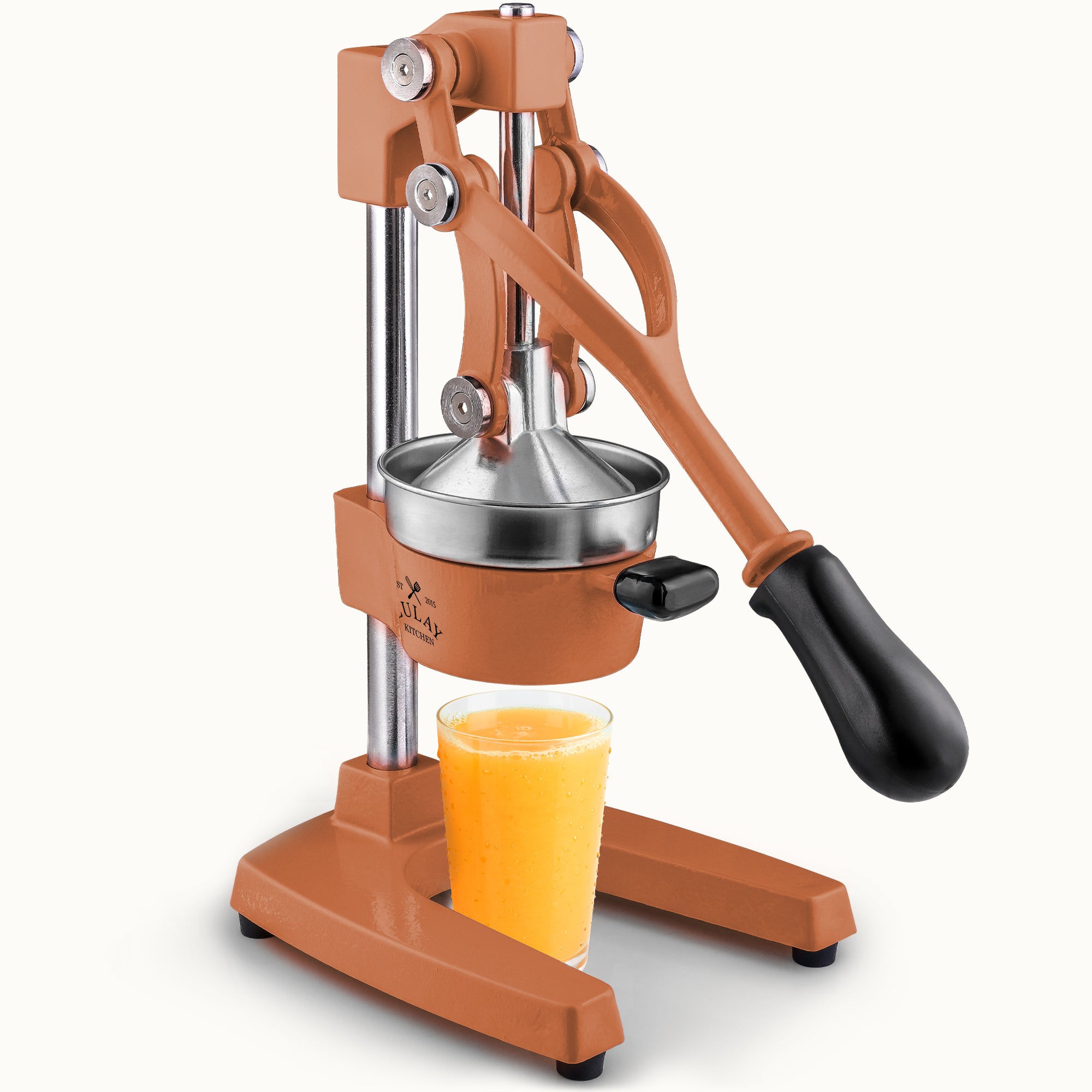 Cast Iron Juicer - Terracotta by Zulay Kitchen