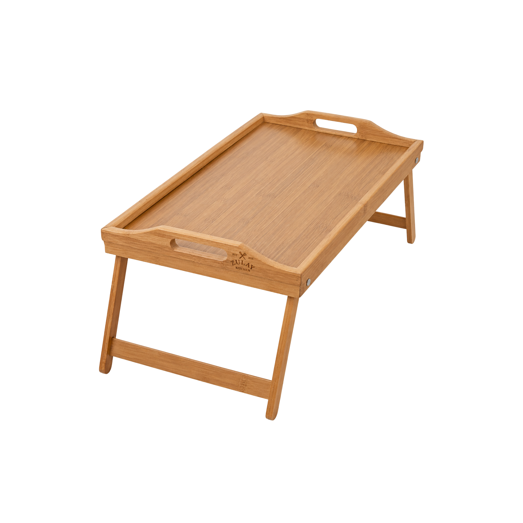 Bamboo Breakfast Bed Tray by Zulay Kitchen