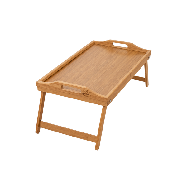 Bamboo Breakfast Bed Tray - Versatile, Foldable, and Durable