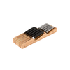 Bamboo Knife Drawer Organizer Tray by Zulay Kitchen