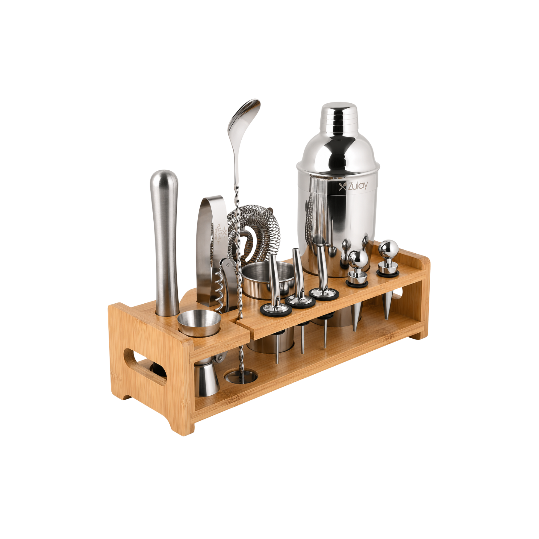 【希少品】ballaholic somecity setup 2セット Complete Bartender Kit: 24-Piece Cocktail Shaker Set with Holder