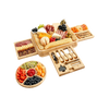 Cheese Board Deluxe Set - Bamboo by Zulay Kitchen