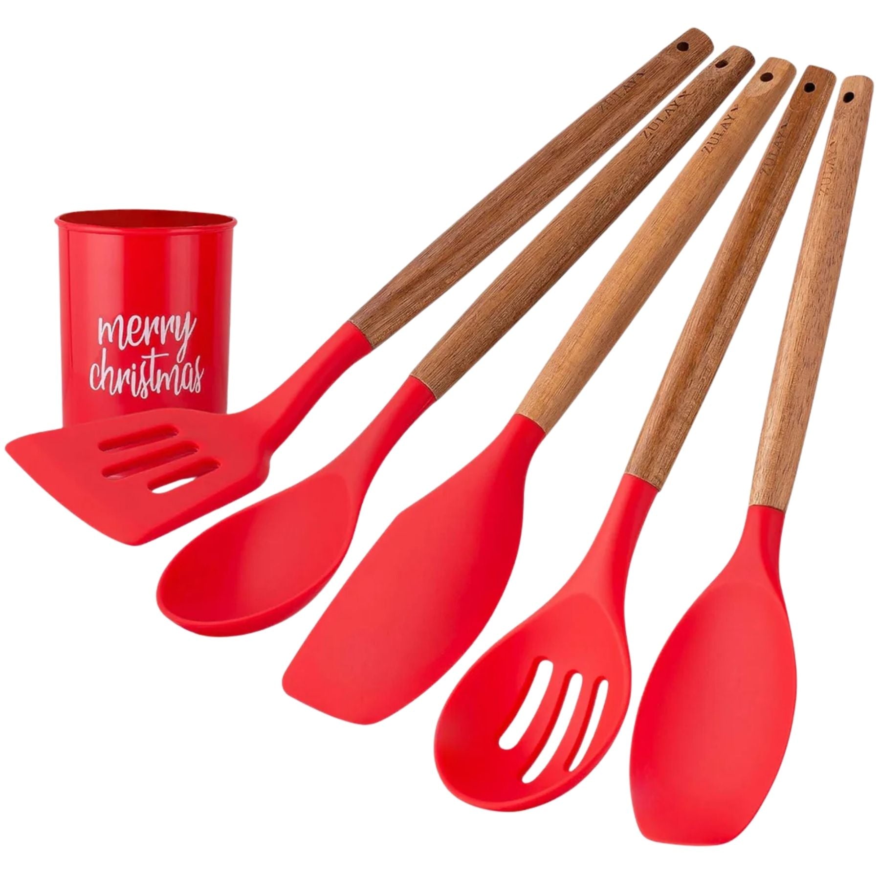 Christmas Spatula Set by Zulay Kitchen