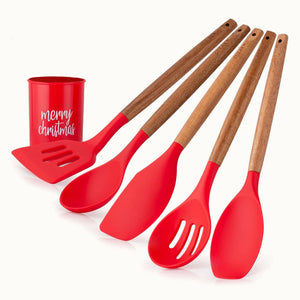 Christmas Spatula Set by Zulay Kitchen