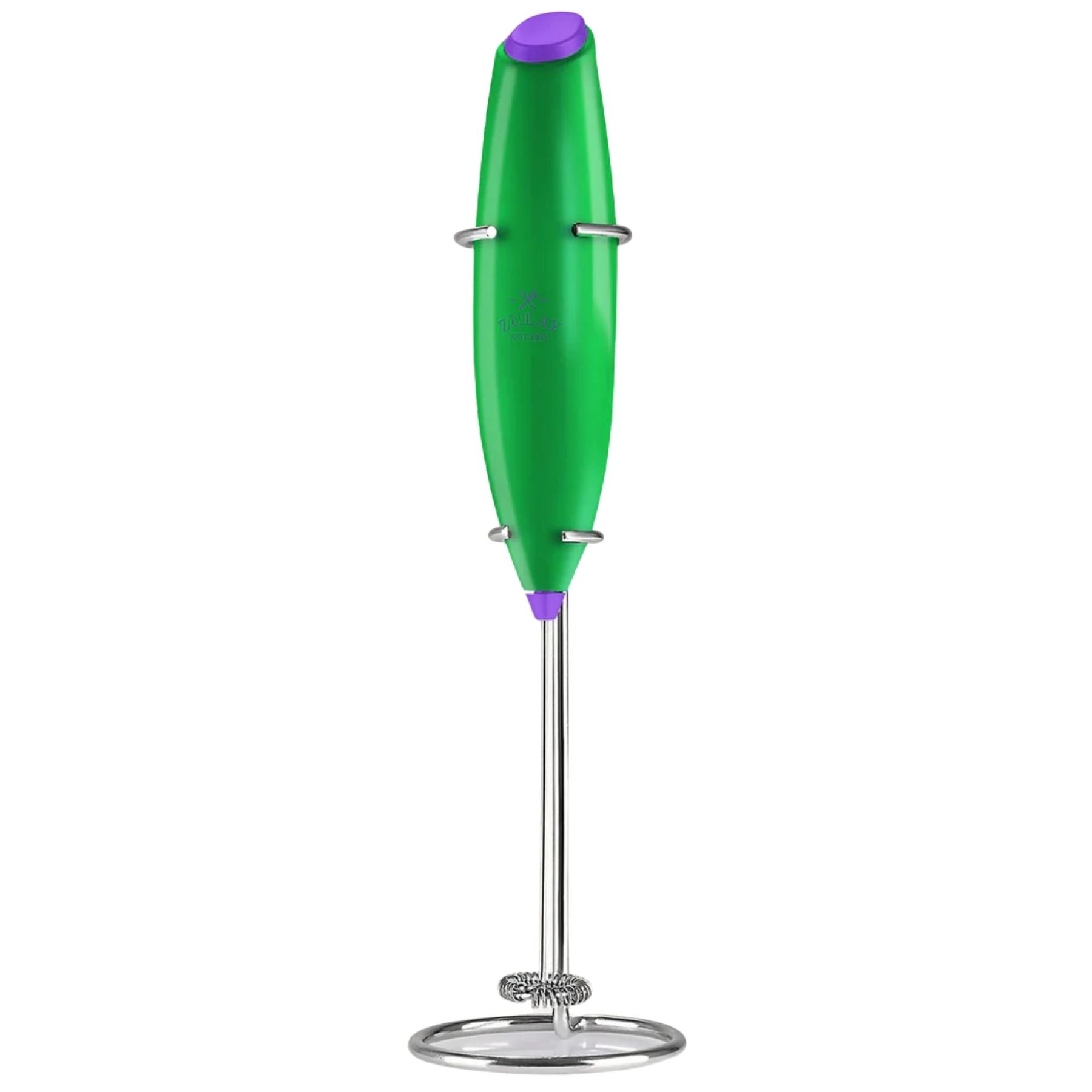 Classic Milk Frother With Stand-Pop Green by Zulay Kitchen