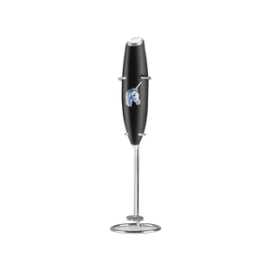 Classic Milk Frother With Stand Unicorn Black by Zulay Kitchen