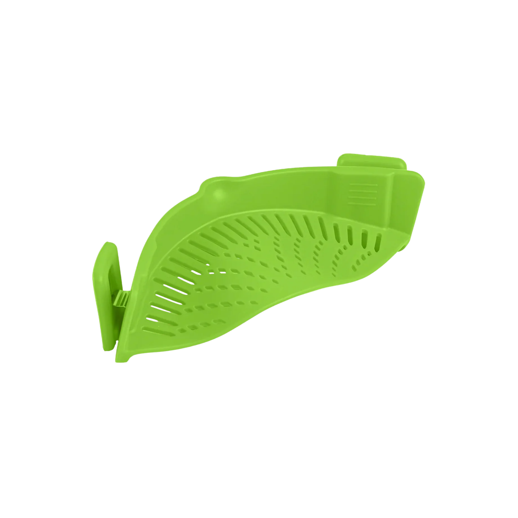 Adjustable Silicone Pot Strainer for Pots, Pans and Bowls - Green by Zulay Kitchen