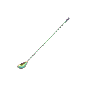 Stainless Steel Cocktail Spoon-Rainbow by Zulay Kitchen