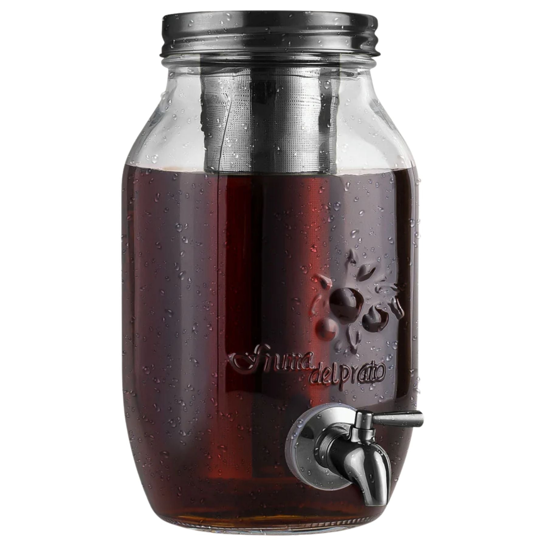 Cold Brew Coffee Maker - 1.5 Liter Cold Brew Jug - Black Brew by Zulay Kitchen