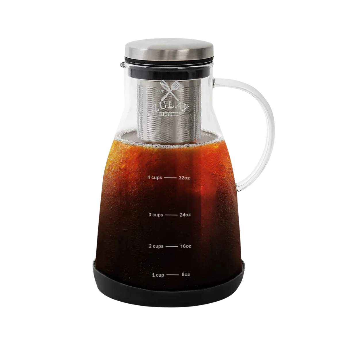 Cold Brew Coffee Maker with Glass Carafe 1L by Zulay Kitchen