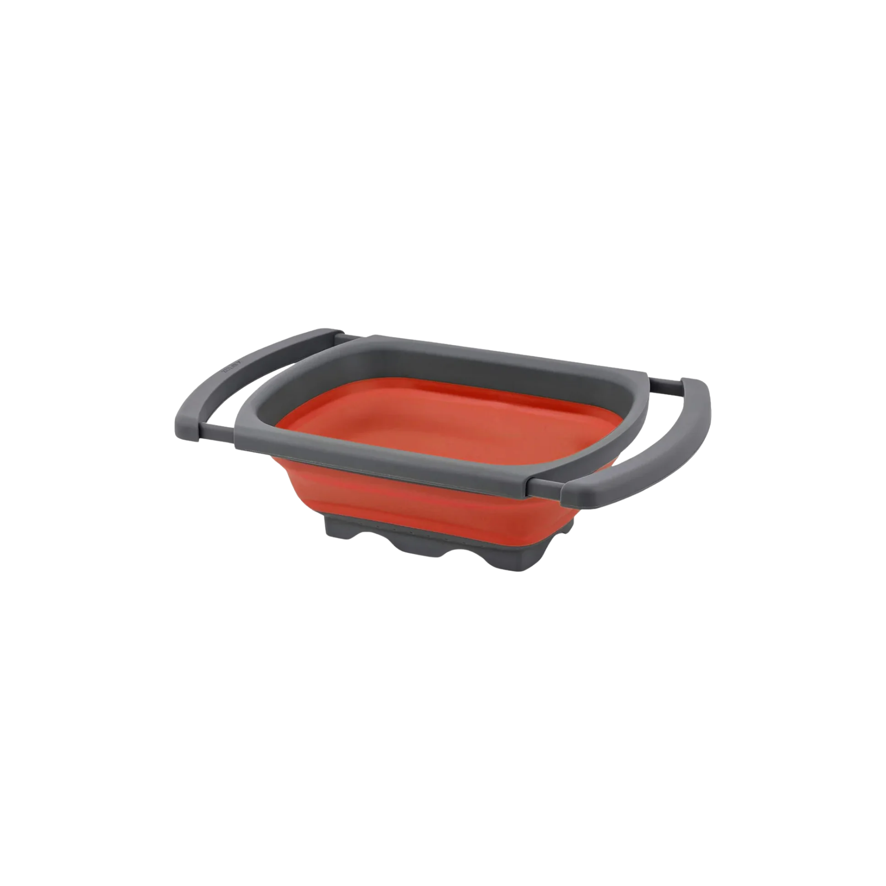 Collapsible Colander With Extendable Handles-Red by Zulay Kitchen