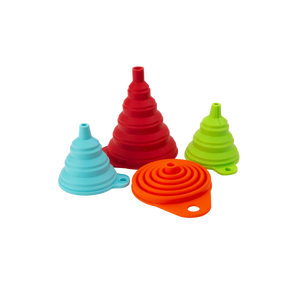 Collapsible Silicone Funnels by Zulay Kitchen