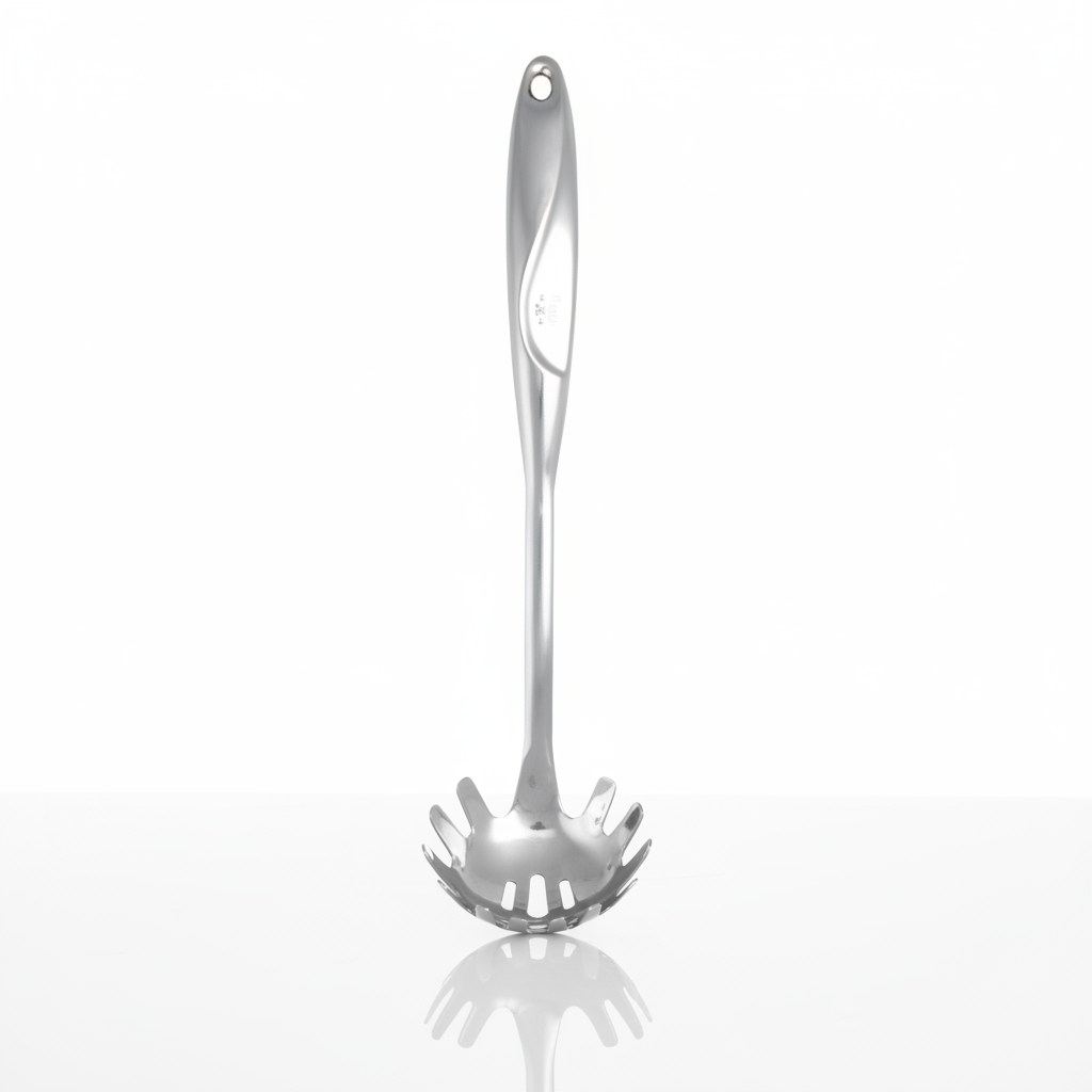 Cooking Utensil Stainless Steel (8 Piece Set) - Pasta Server - Replacement Part - Zulay Kitchen 