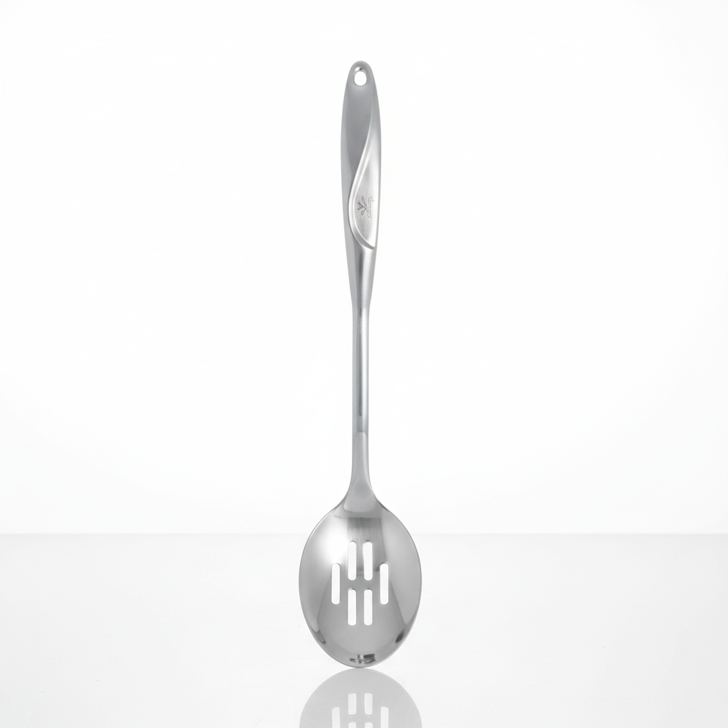 Cooking Utensil Stainless Steel (8 Piece Set) - Slotted Spoon - Replacement Part - Zulay Kitchen 
