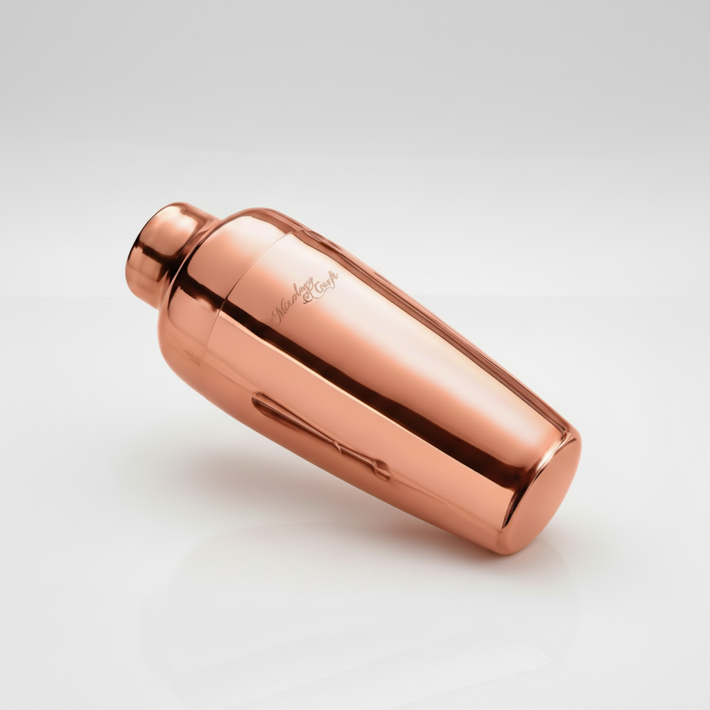 Copper Shaker Mixology Bartender Kit - 10-Piece Set