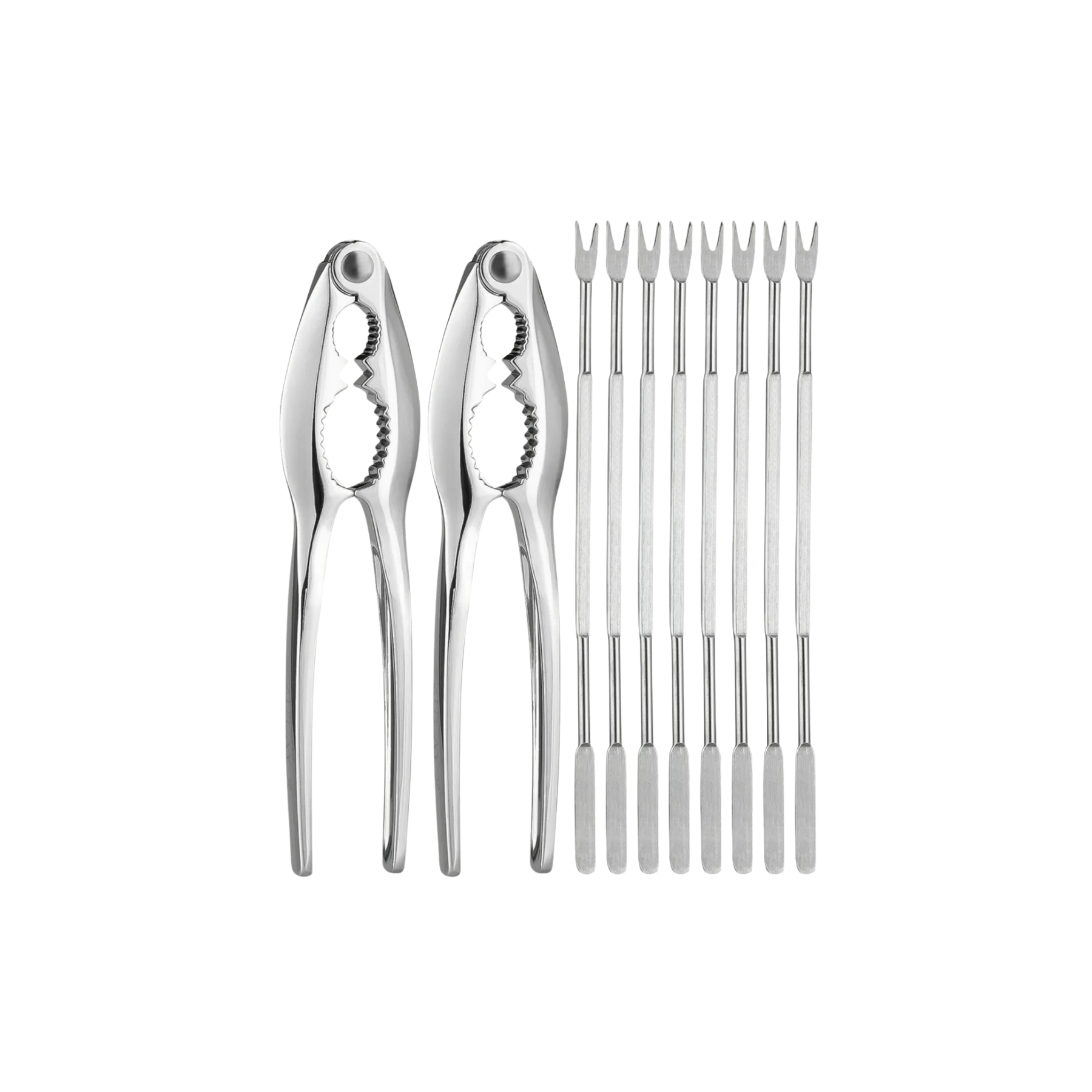 Crab Crackers and Tools Set - 10 Piece Kit by Zulay Kitchen