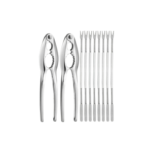 Crab Crackers and Tools Set - 10 Piece Kit by Zulay Kitchen