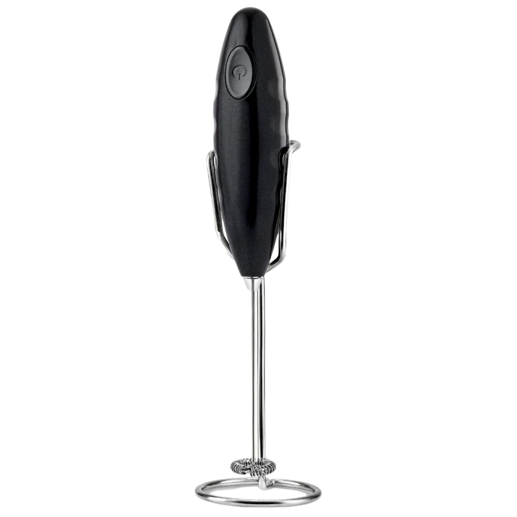Double Grip Handheld Milk Frother - Metallic Black by Zulay Kitchen