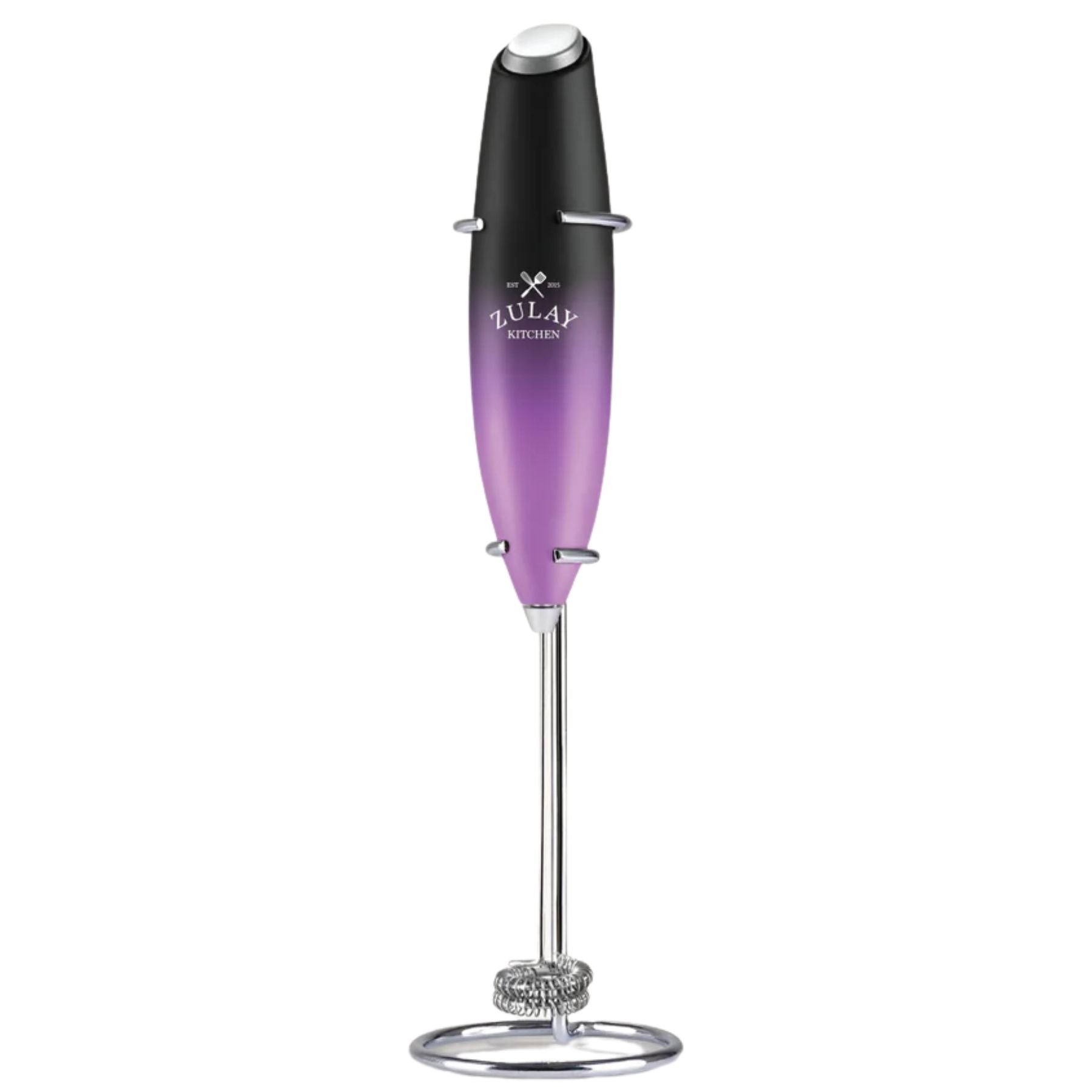 Double Whisk Milk Frother Handheld Mixer - Galaxy by Zulay Kitchen