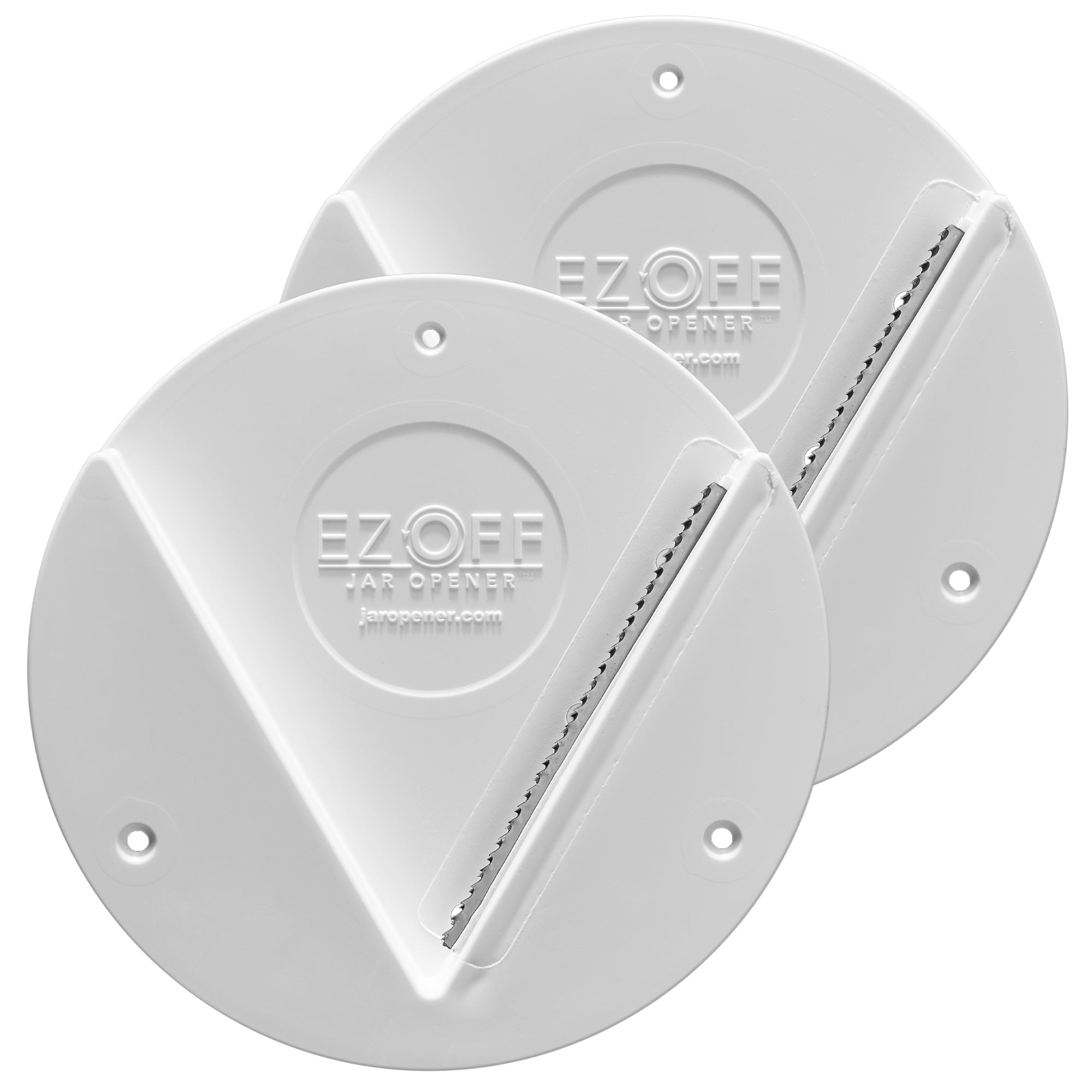 EZ Off Under Cabinet Jar Opener - 2 Pack