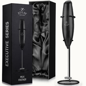 Executive Series Premium Milk Frother - EX by Zulay Kitchen Black