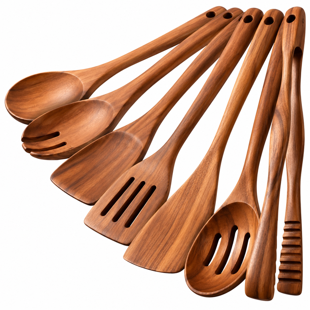Teak Wooden Utensil Set