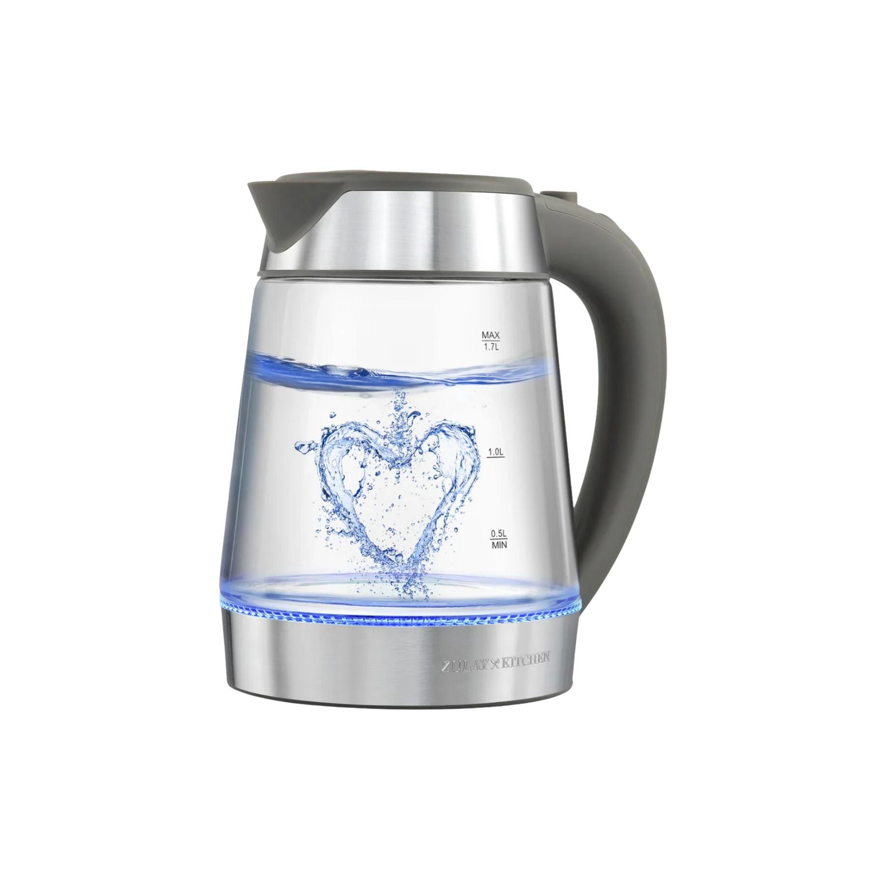 Zulay Kitchen Electric Water Kettle - Gray