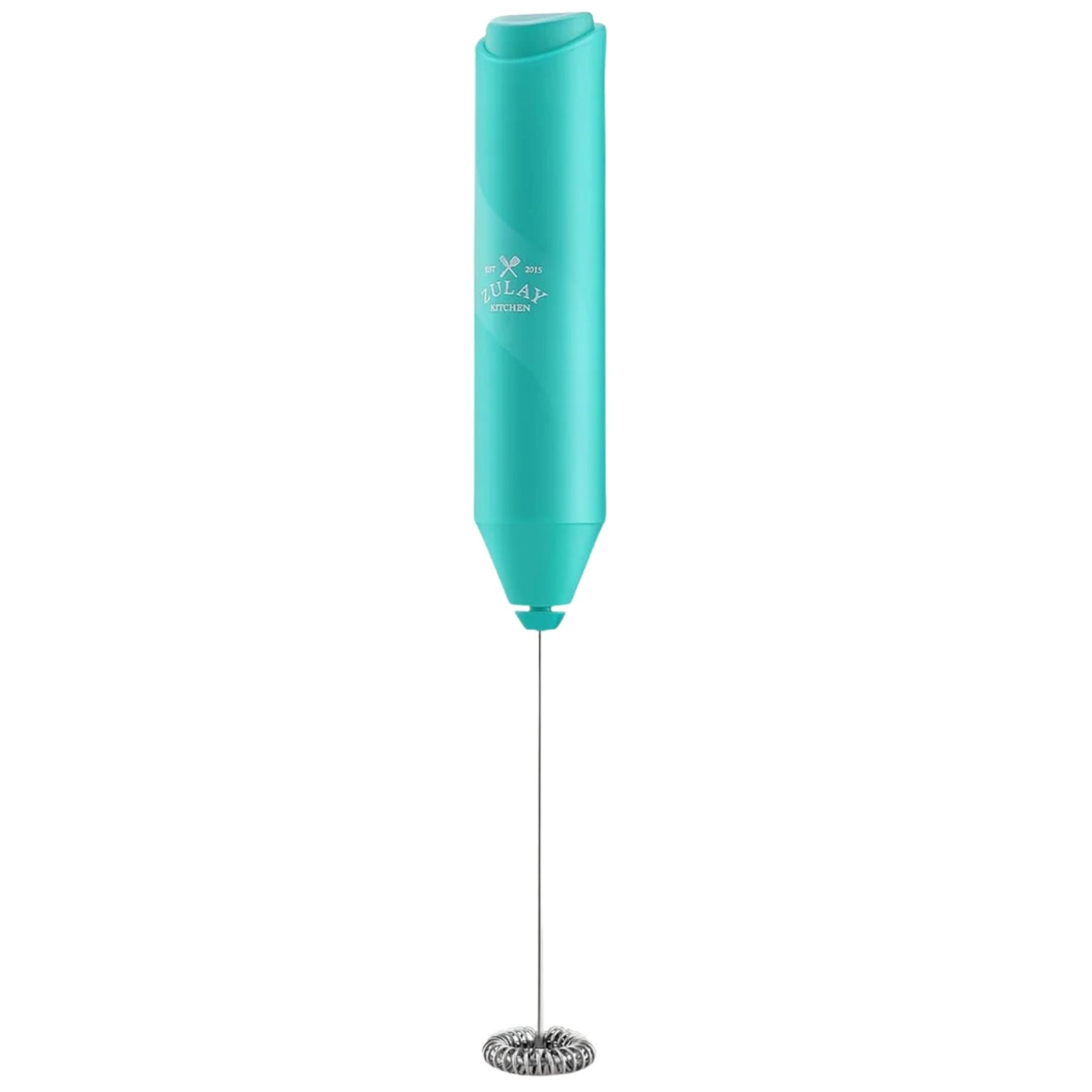 FrothMate Milk Frother Without Stand-Teal by Zulay Kitchen