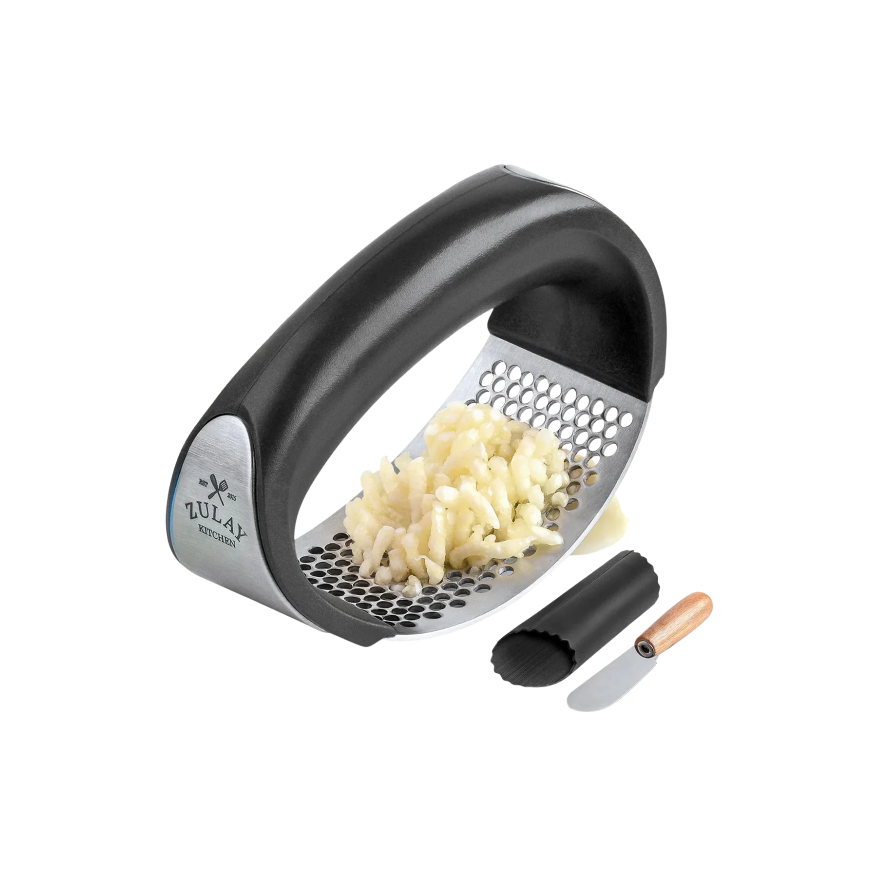 Garlic Rocker Set- Black By Zulay Kitchen