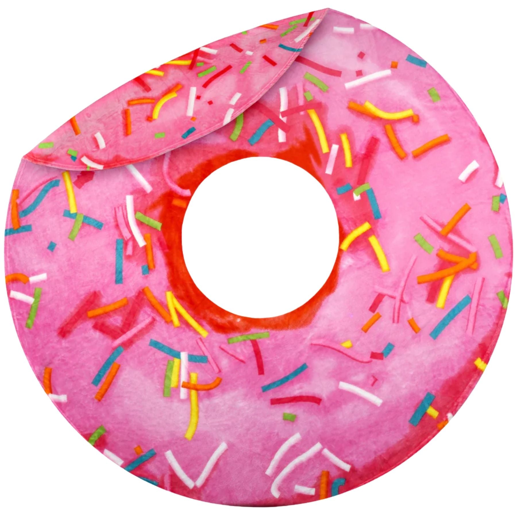 Glazed Donut Blanket - 47 inches by Zulay Kitchen