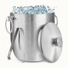 Ice Bucket With Lid, Strainer and Tongs by Zulay Kitchen
