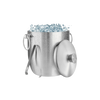 Ice Bucket With Lid, Strainer and Tongs by Zulay Kitchen