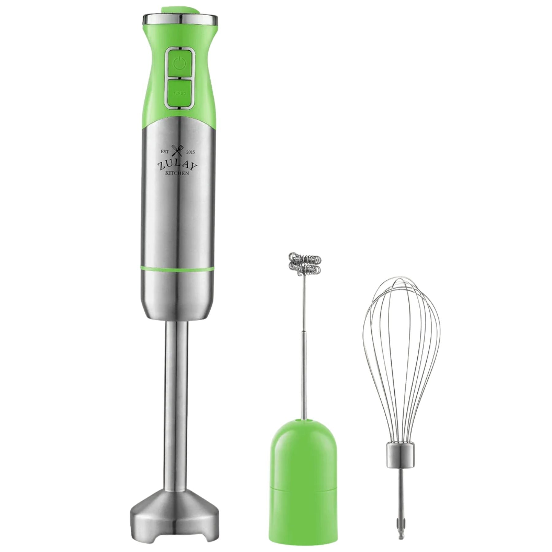 Immersion Blender Handheld 500w Powerful Mixer for Cooking-Green by Zulay Kitchen