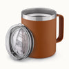 Insulated Coffee Mug with Lid - Cinnamon by Zulay Kitchen