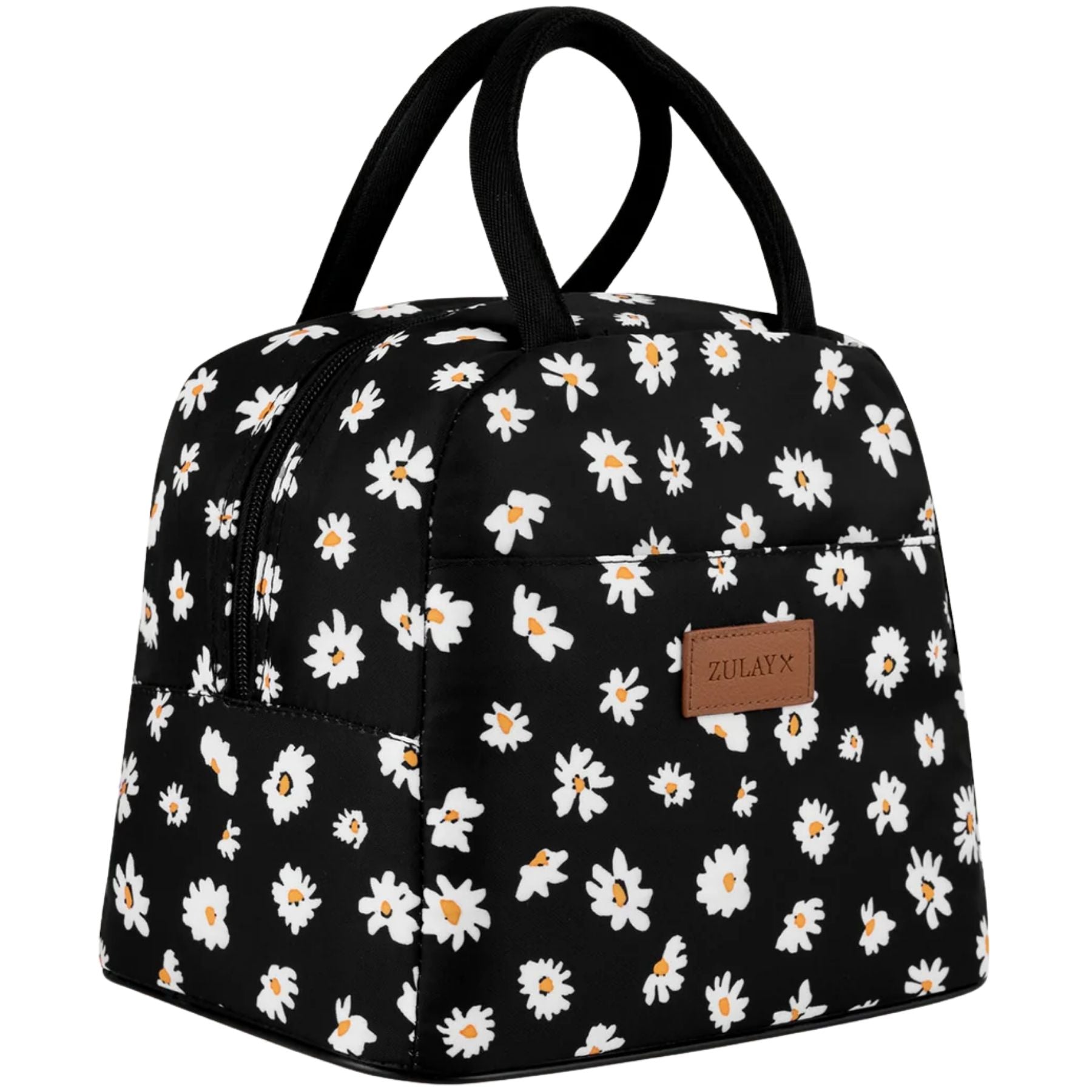 Insulated Lunch Box-White Daisy by Zulay Kitchen