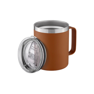 Insulated Coffee Mug with Lid - Cinnamon by Zulay Kitchen