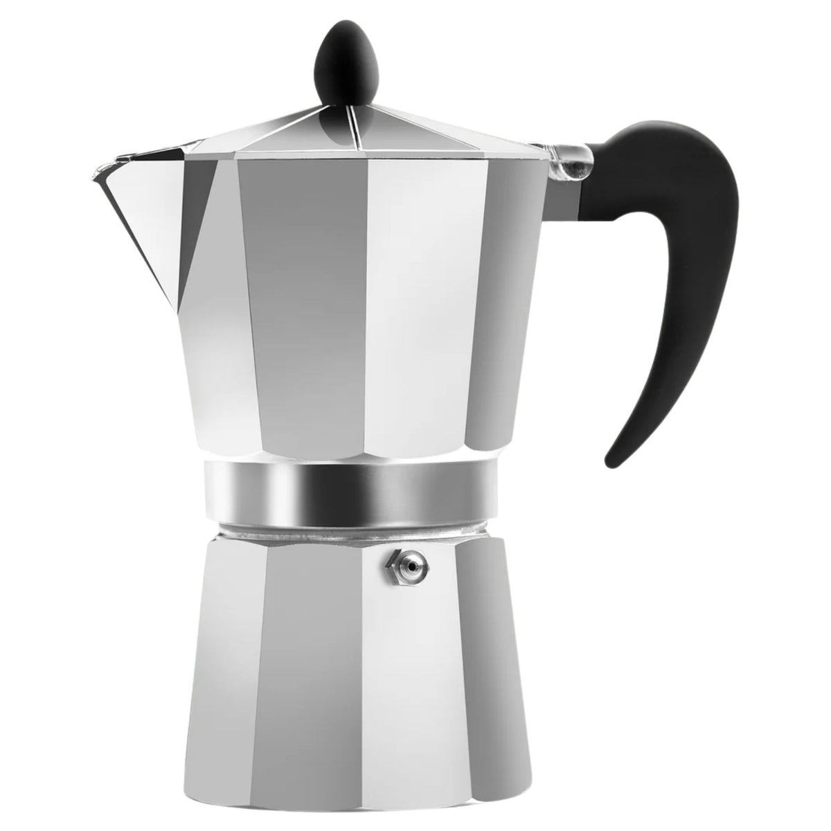 Italian Espresso Maker Curved Handle Zulay Kitchen