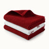Kitchen Towels-3 Pack 15 x 25 Square Red by Zulay Kitchen