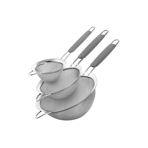 Kitchen Strainer (Set of 3)-Gray by Zulay Kitchen