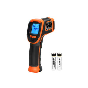 Kizen Infrared Temperature Gun - Black & Orange