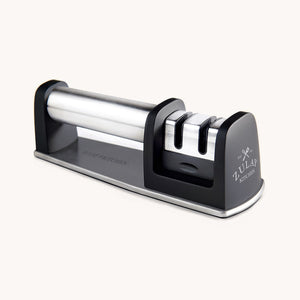 Knife Sharpener (2-Stage) - Black by Zulay Kitchen