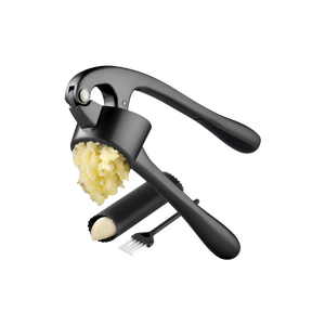Large Garlic Press & Roller Set- Dark Gray by Zulay Kitchen