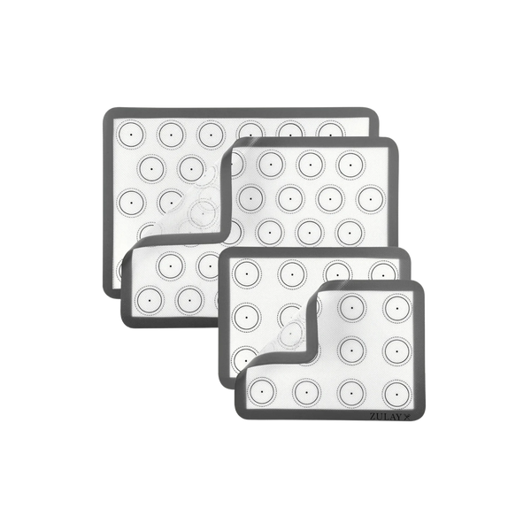Macaron Silicone Baking Mats - 4 Piece Set | Zulay Kitchen