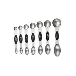 Magnetic Measuring Spoons with Leveler by Zulay Kitchen