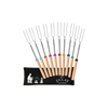 Marshmallow Roasting Sticks (32 Inch)-10 Pack Assorted by Zulay Kitchen