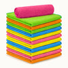Microfiber Cleaning Cloths - 12 Pack of Highly Absorbent, Soft Microfiber Cloths by Zulay Kitchen