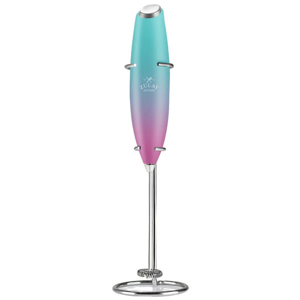Milk Frother With Stand - Bubblegum by Zulay Kitchen